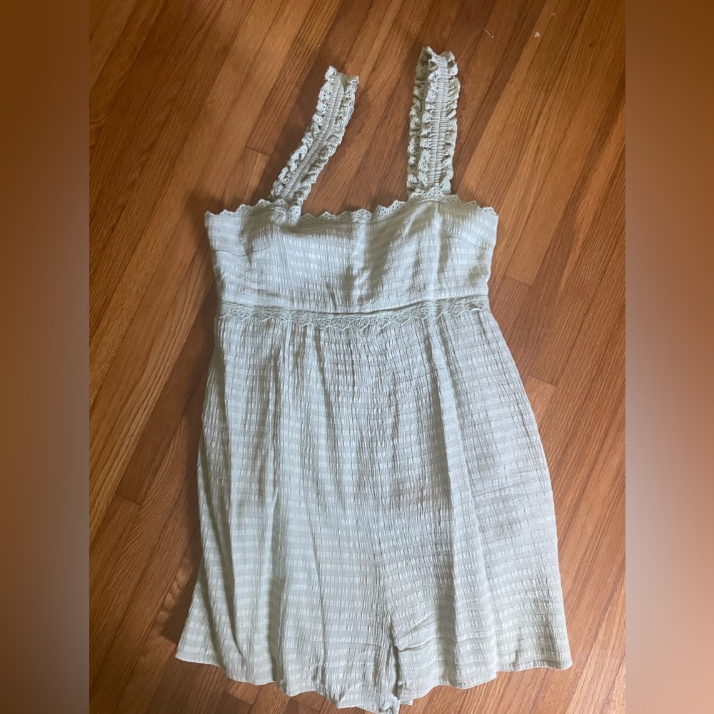 Sage Green Romper